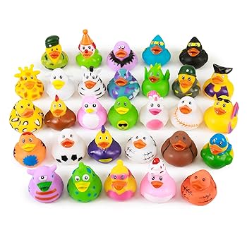 ディック　デュアーステイン/always trust a duck Amazon.com: WQTHE 30 Pack Rubber Duck for Jeeps Ducking